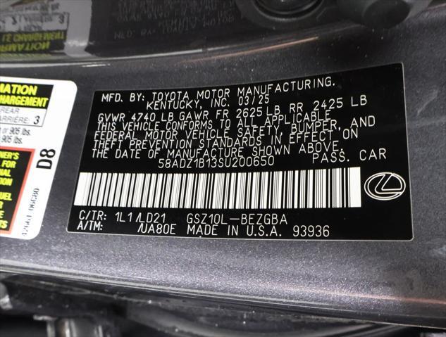 used 2025 Lexus ES 350 car, priced at $47,999