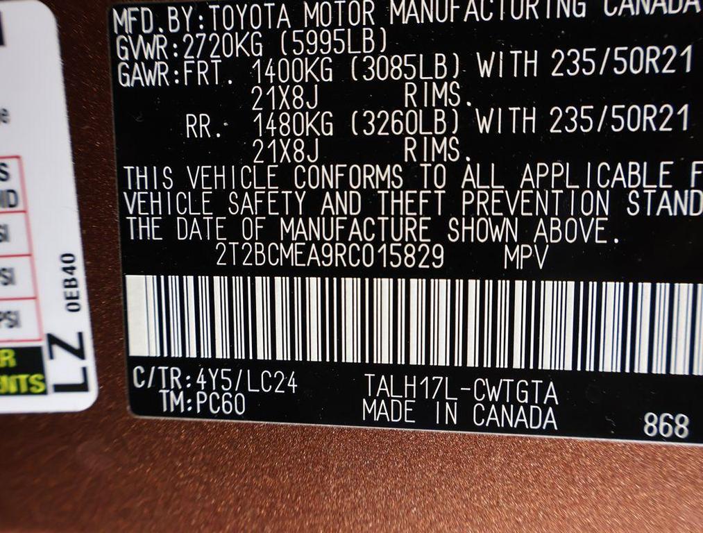 used 2024 Lexus RX 500h car, priced at $67,997