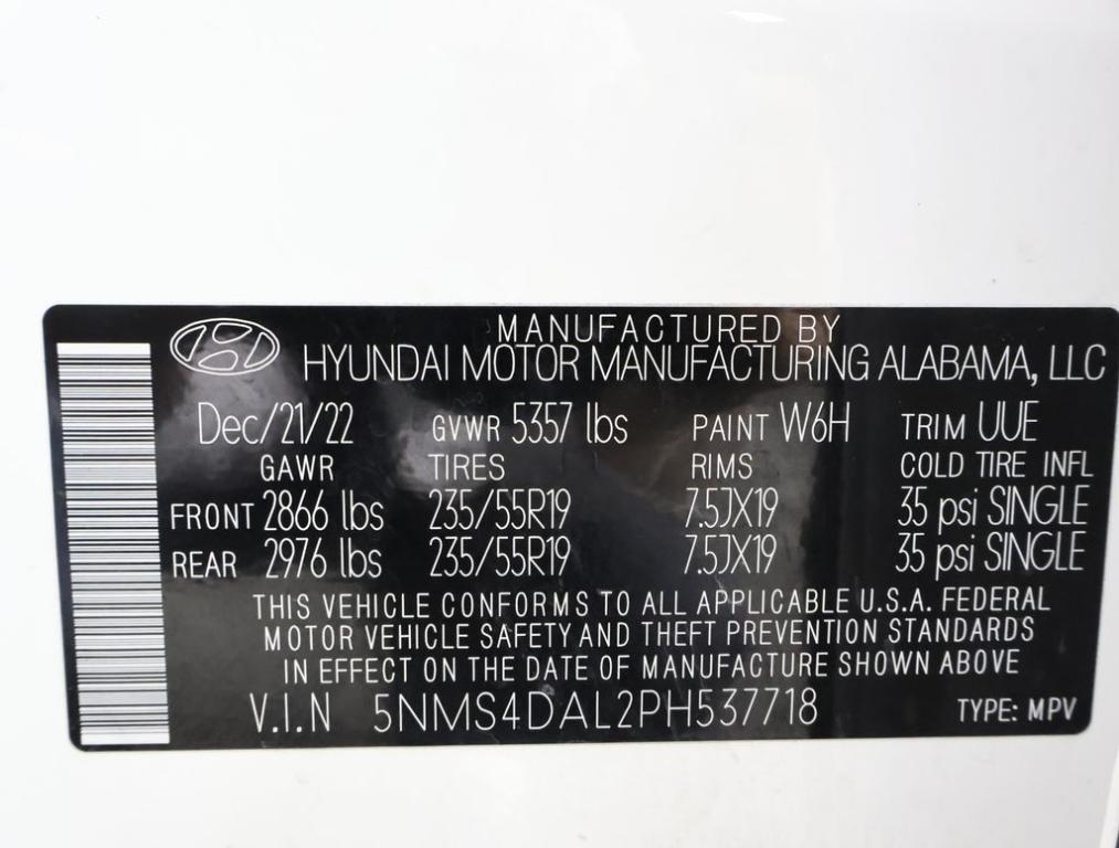 used 2023 Hyundai Santa Fe car, priced at $30,998