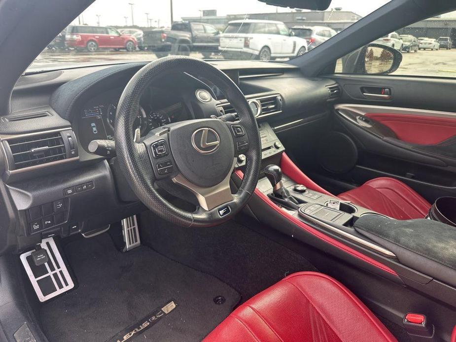 used 2017 Lexus RC F car, priced at $41,998