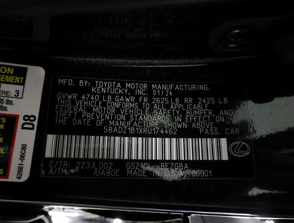 used 2024 Lexus ES 350 car, priced at $44,994