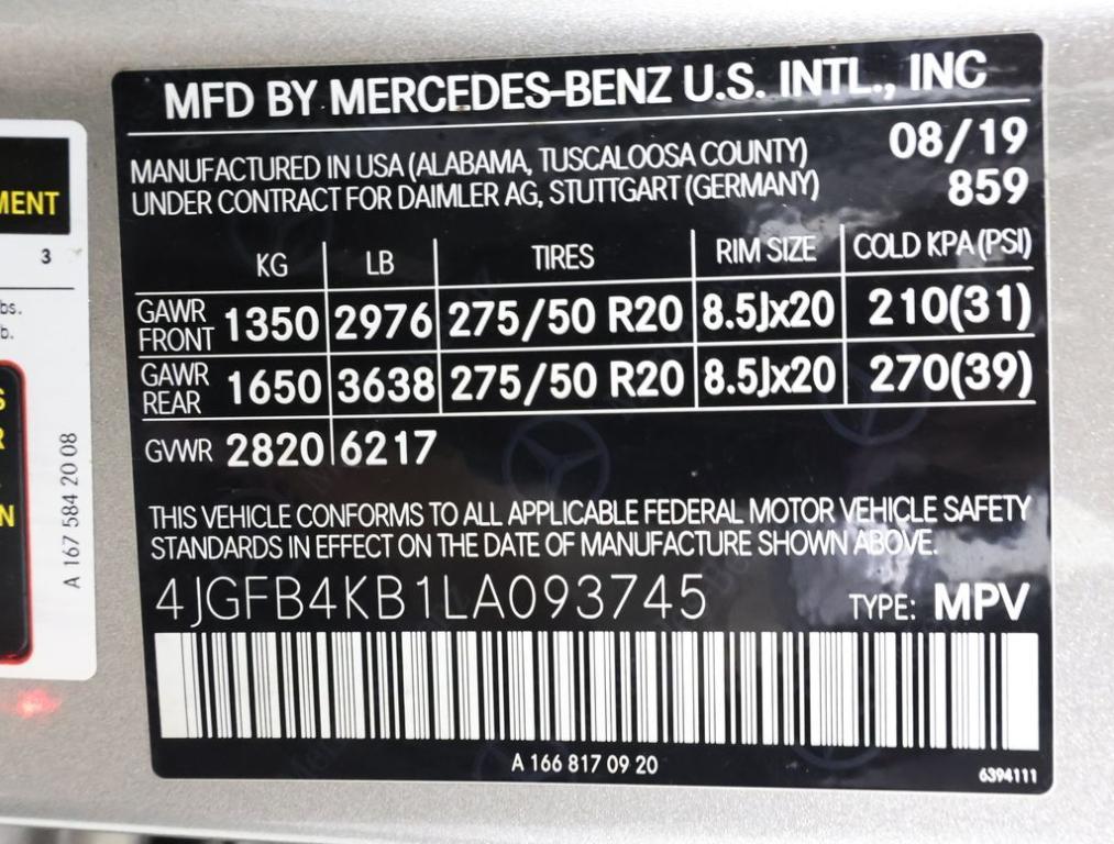 used 2020 Mercedes-Benz GLE 350 car, priced at $30,892