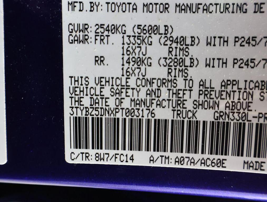 used 2023 Toyota Tacoma car, priced at $34,994