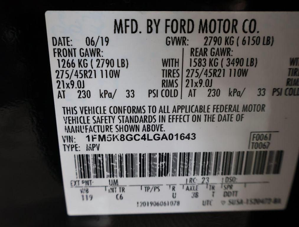 used 2020 Ford Explorer car, priced at $33,993