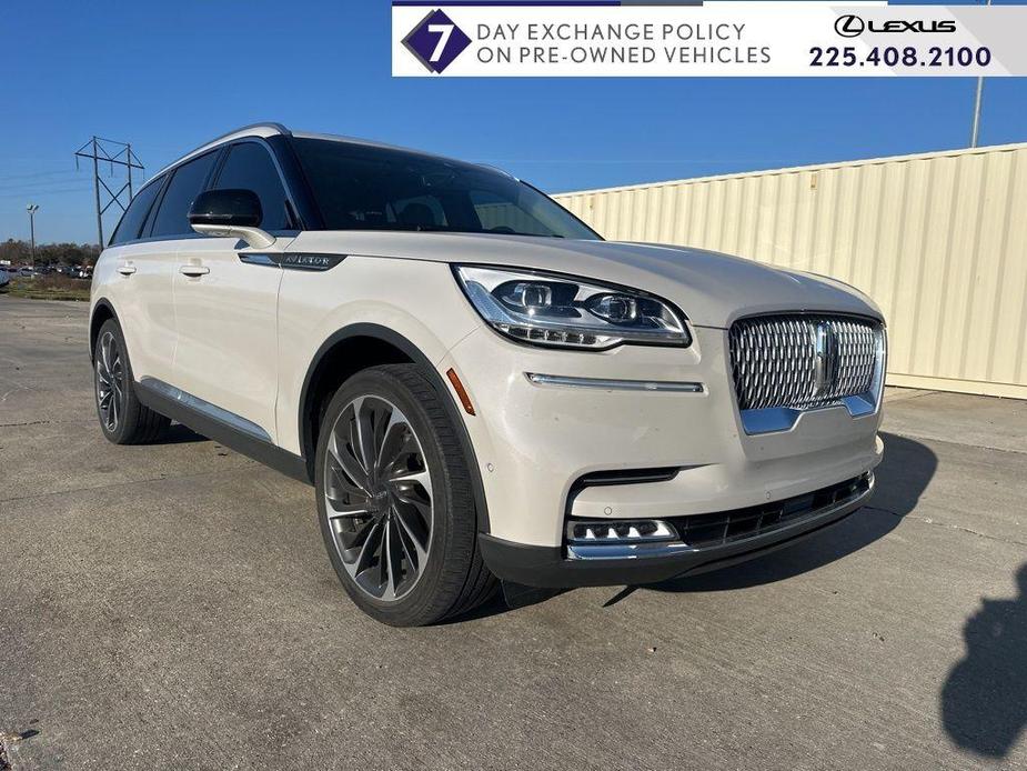 used 2022 Lincoln Aviator car, priced at $46,996