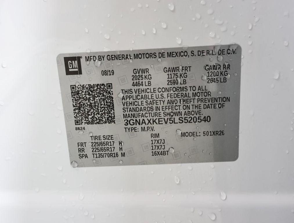 used 2020 Chevrolet Equinox car, priced at $16,999