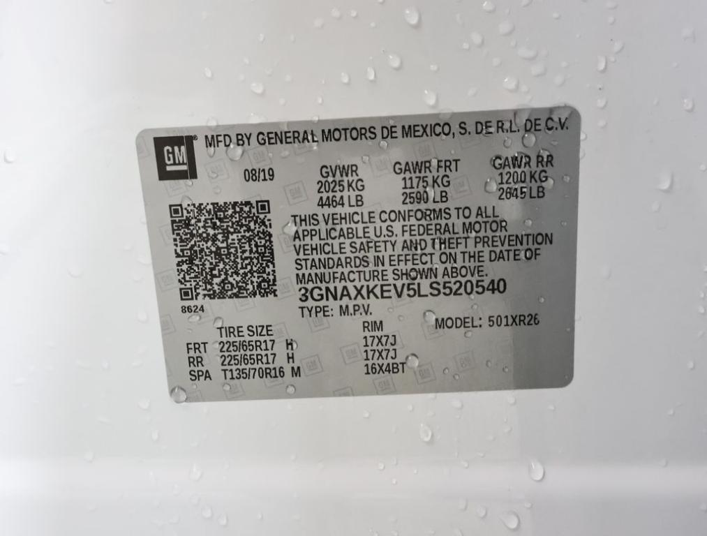 used 2020 Chevrolet Equinox car, priced at $19,997