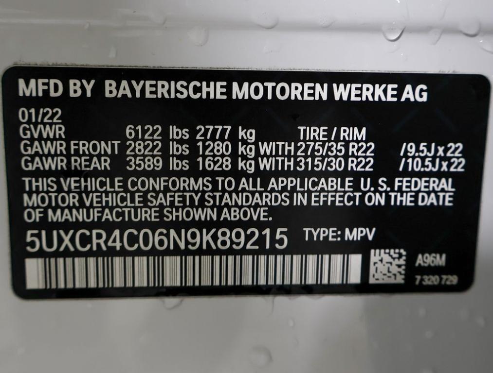 used 2022 BMW X5 car, priced at $40,998