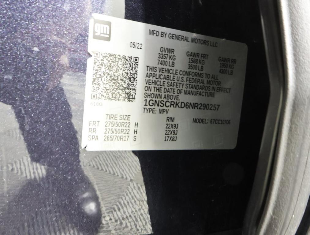 used 2022 Chevrolet Tahoe car, priced at $50,998