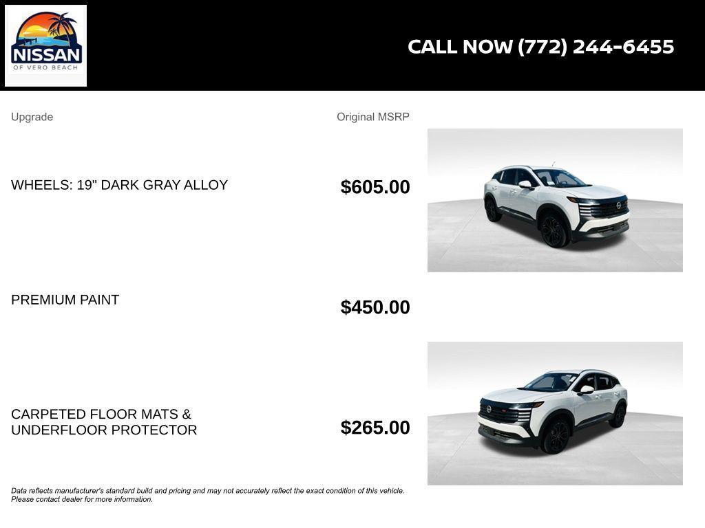 new 2025 Nissan Kicks car, priced at $26,037