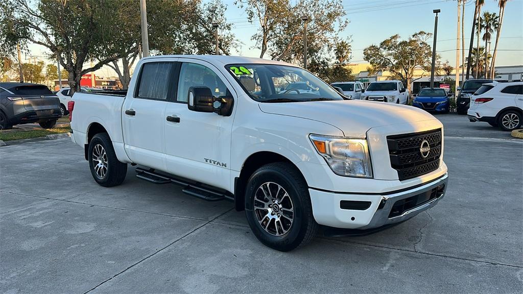 used 2024 Nissan Titan car, priced at $43,494