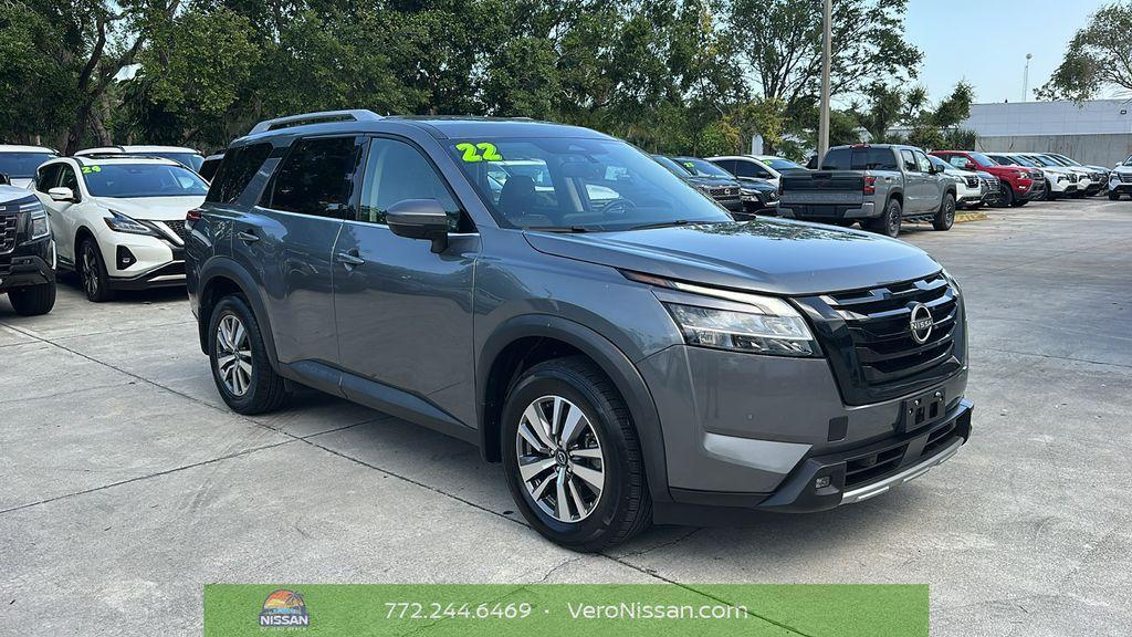 used 2022 Nissan Pathfinder car, priced at $27,750