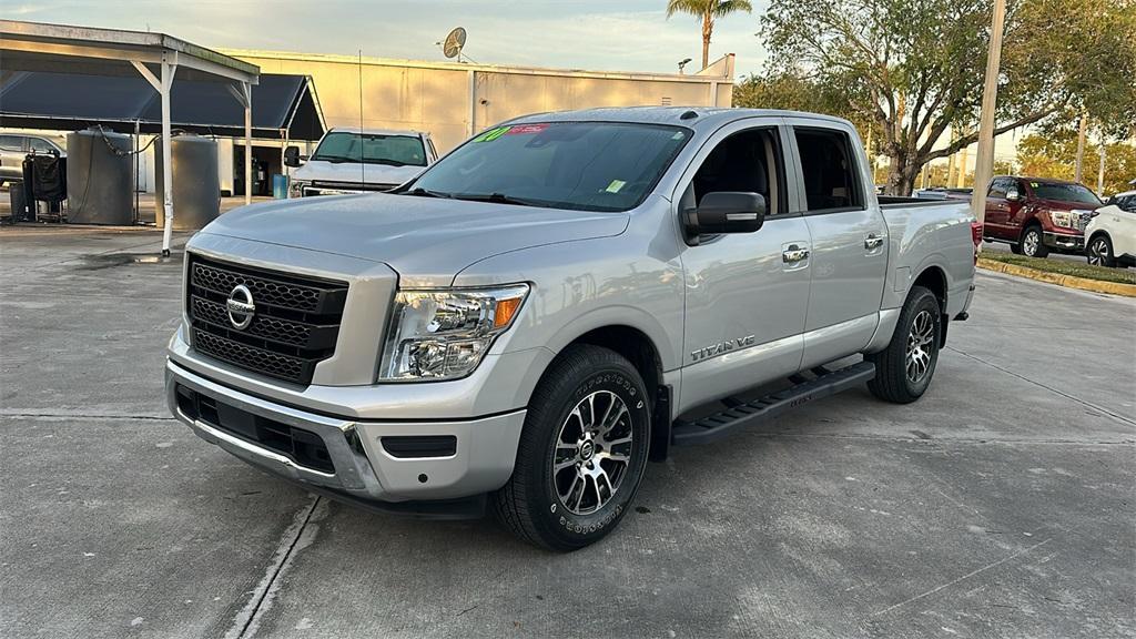 used 2020 Nissan Titan car, priced at $29,437