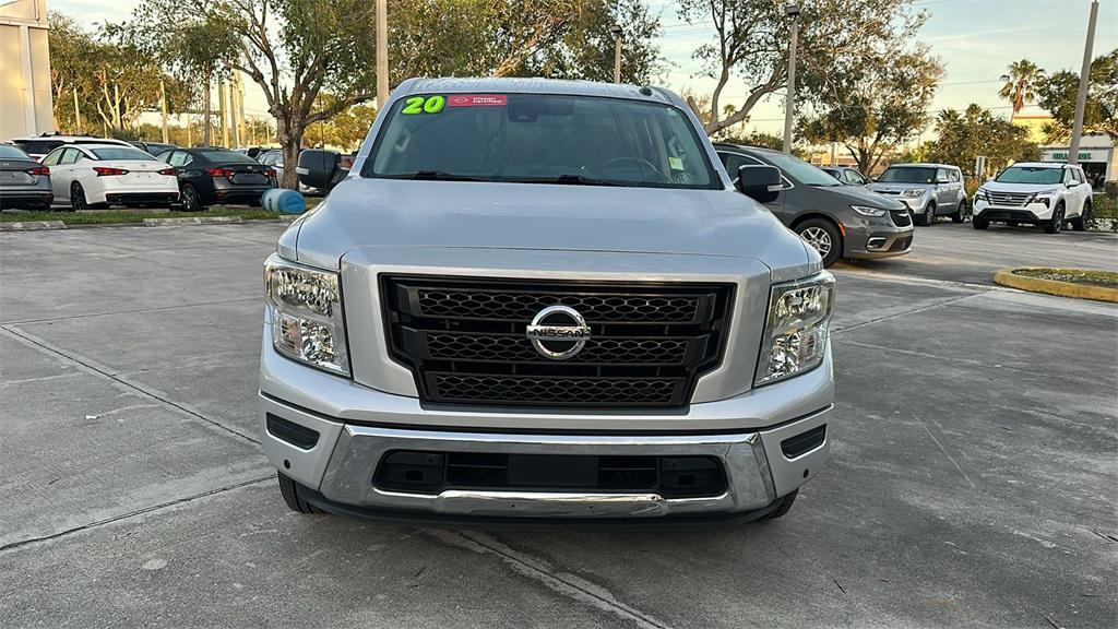 used 2020 Nissan Titan car, priced at $29,437