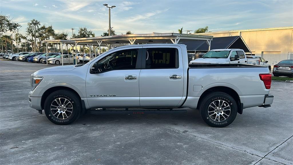 used 2020 Nissan Titan car, priced at $29,437