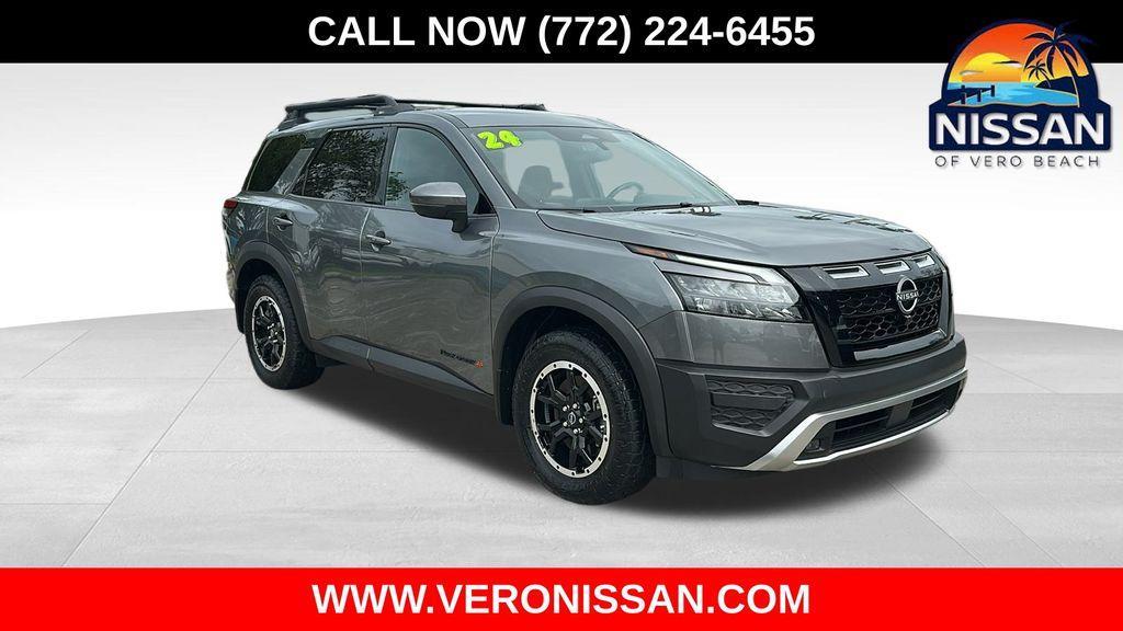used 2024 Nissan Pathfinder car, priced at $32,999