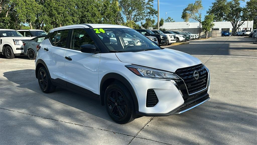 used 2024 Nissan Kicks car, priced at $18,988