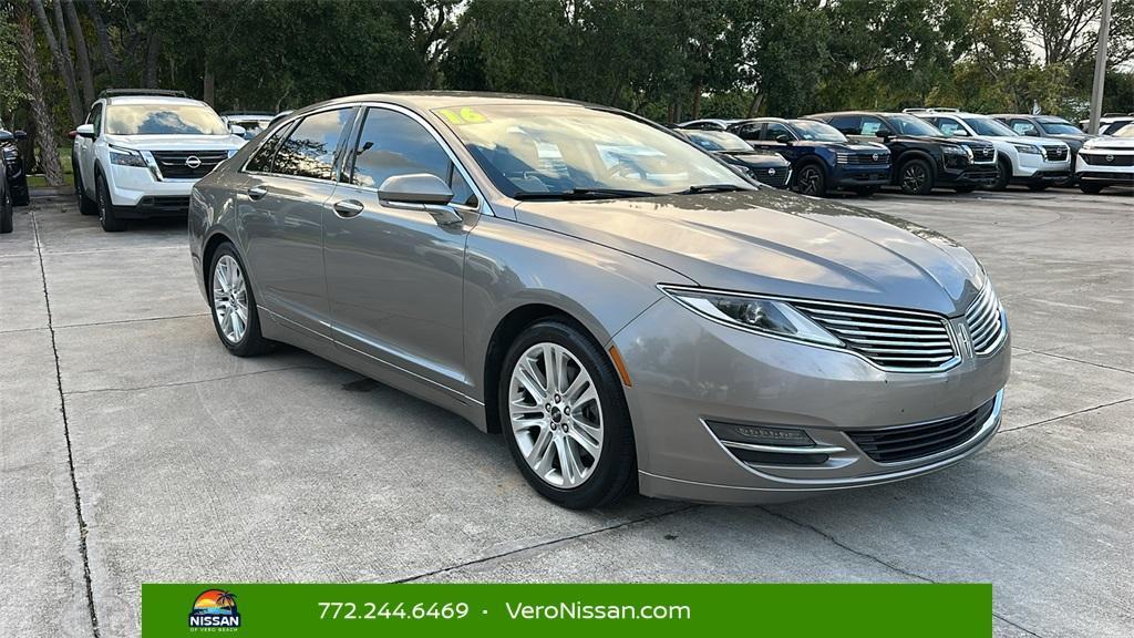 used 2016 Lincoln MKZ car, priced at $12,500
