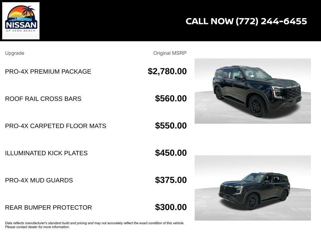 new 2025 Nissan Armada car, priced at $74,601