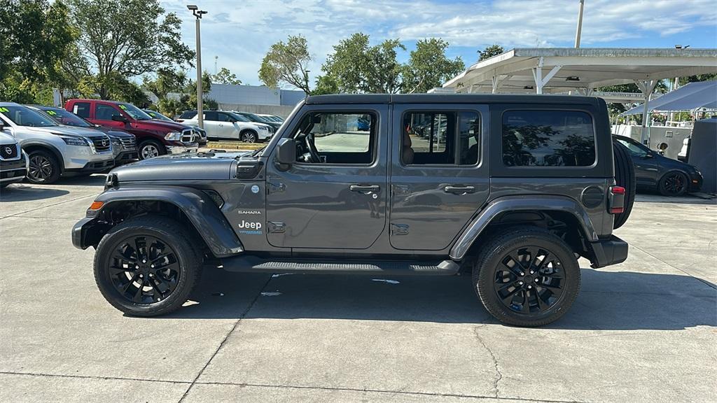 used 2022 Jeep Wrangler Unlimited 4xe car, priced at $27,488
