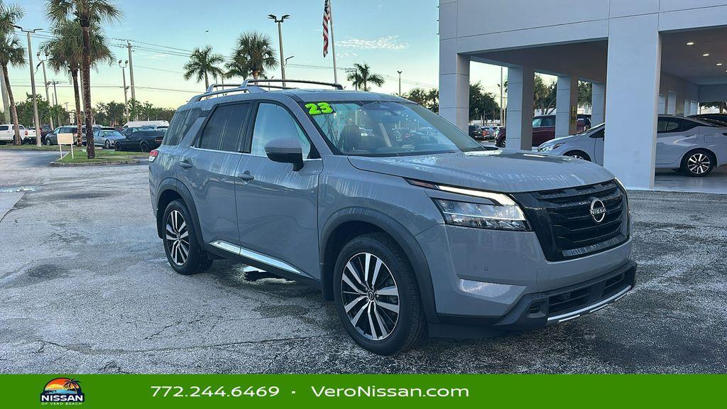 used 2023 Nissan Pathfinder car, priced at $34,700