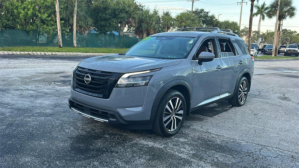 used 2023 Nissan Pathfinder car, priced at $35,000