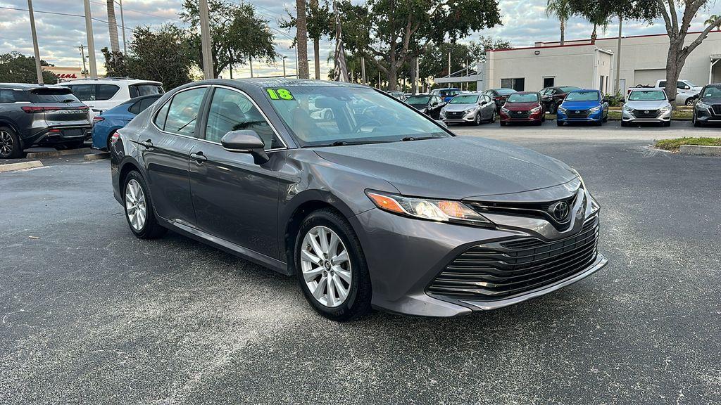 used 2018 Toyota Camry car, priced at $15,000