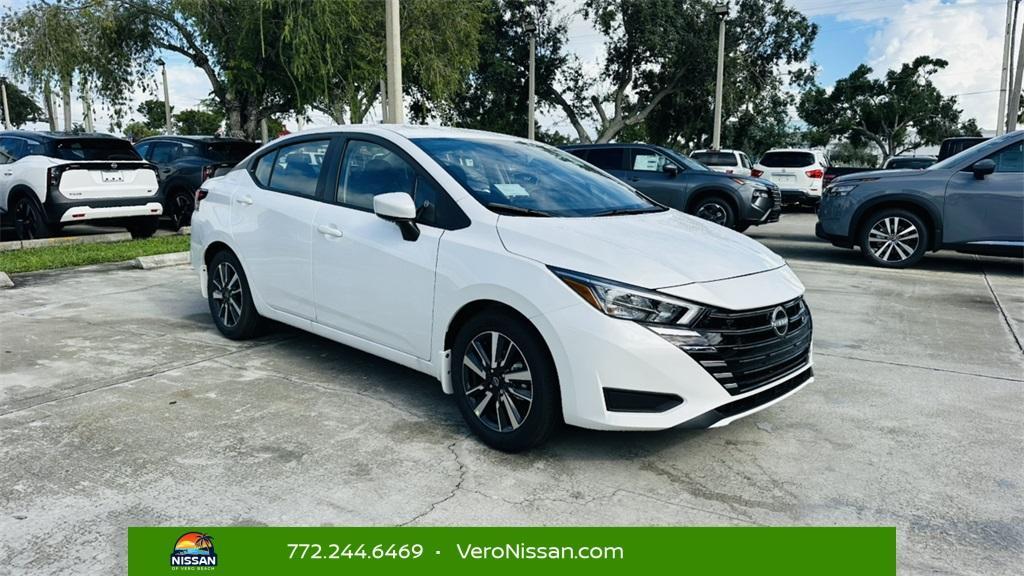 new 2025 Nissan Versa car, priced at $22,499