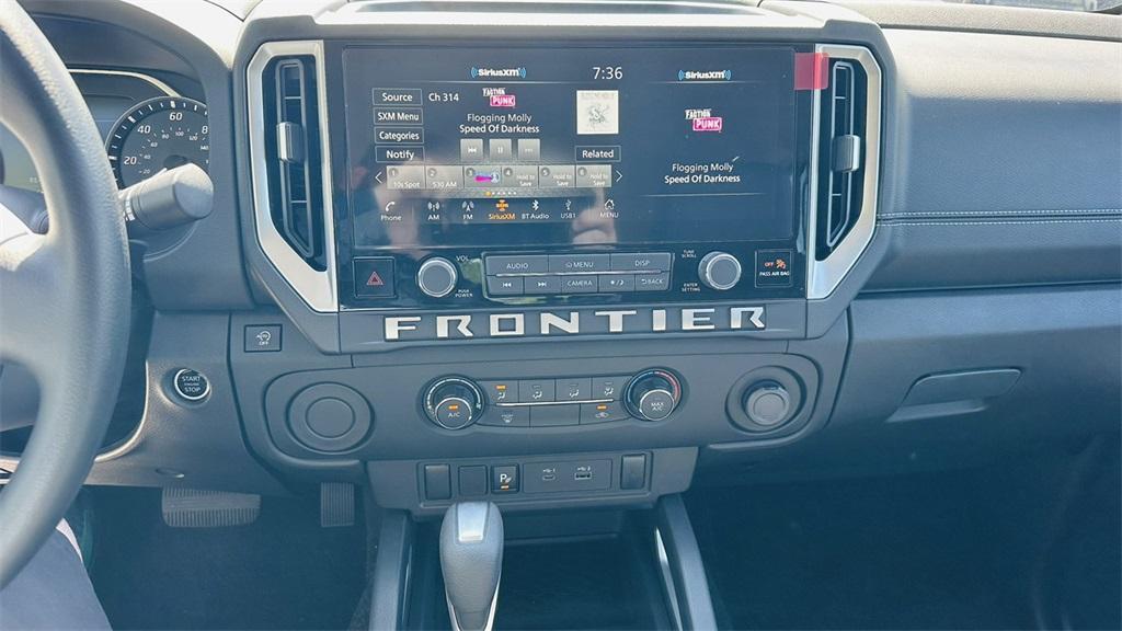 new 2025 Nissan Frontier car, priced at $35,653