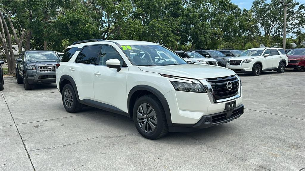 used 2024 Nissan Pathfinder car, priced at $32,500