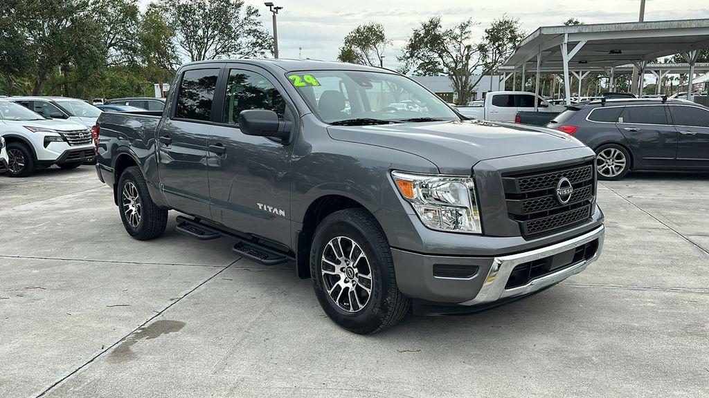 used 2024 Nissan Titan car, priced at $35,915