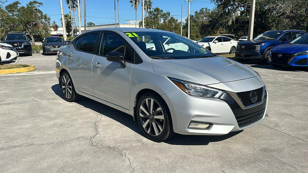 used 2021 Nissan Versa car, priced at $14,161