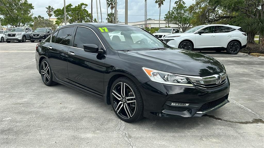 used 2017 Honda Accord car, priced at $9,999