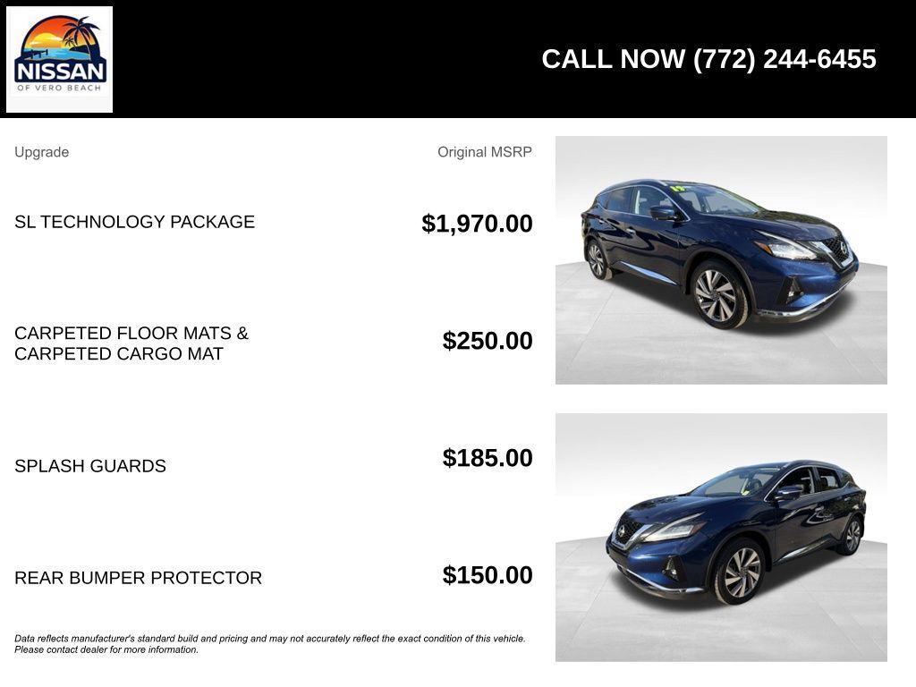 used 2019 Nissan Murano car, priced at $20,300