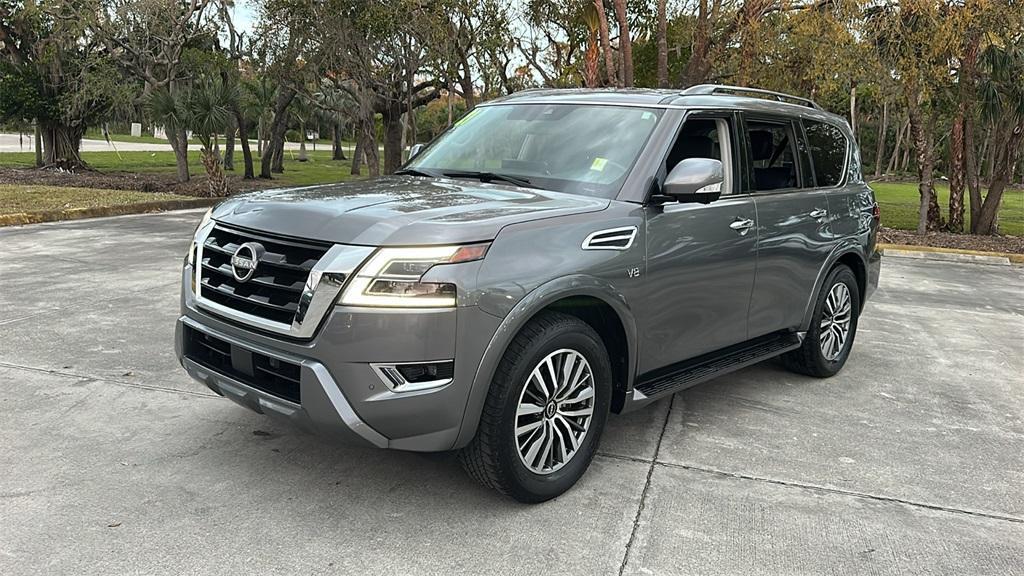 used 2021 Nissan Armada car, priced at $31,800