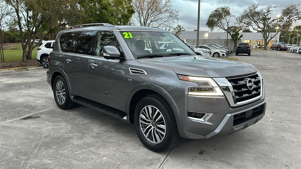 used 2021 Nissan Armada car, priced at $31,800