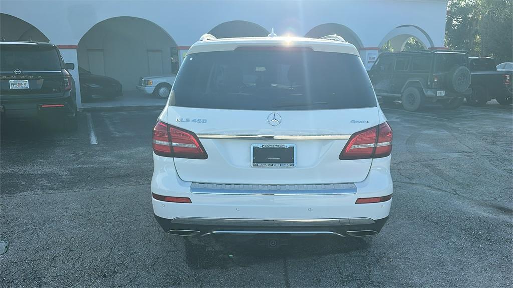 used 2018 Mercedes-Benz GLS 450 car, priced at $25,000