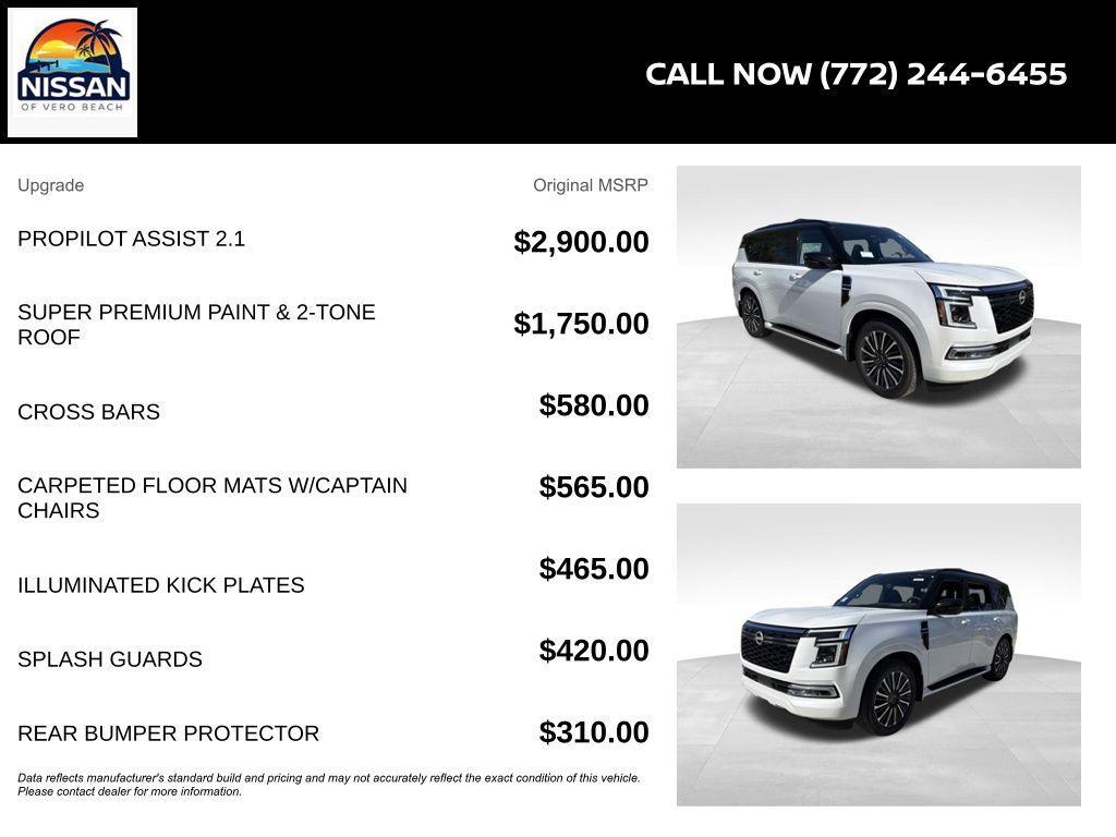 new 2026 Nissan Armada car, priced at $80,089