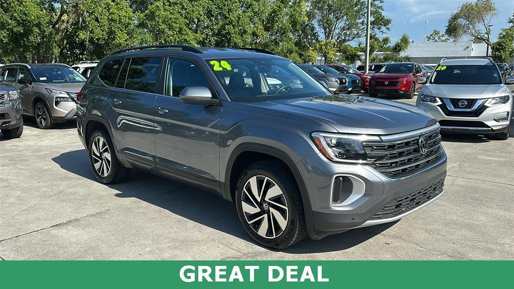 used 2024 Volkswagen Atlas car, priced at $28,500