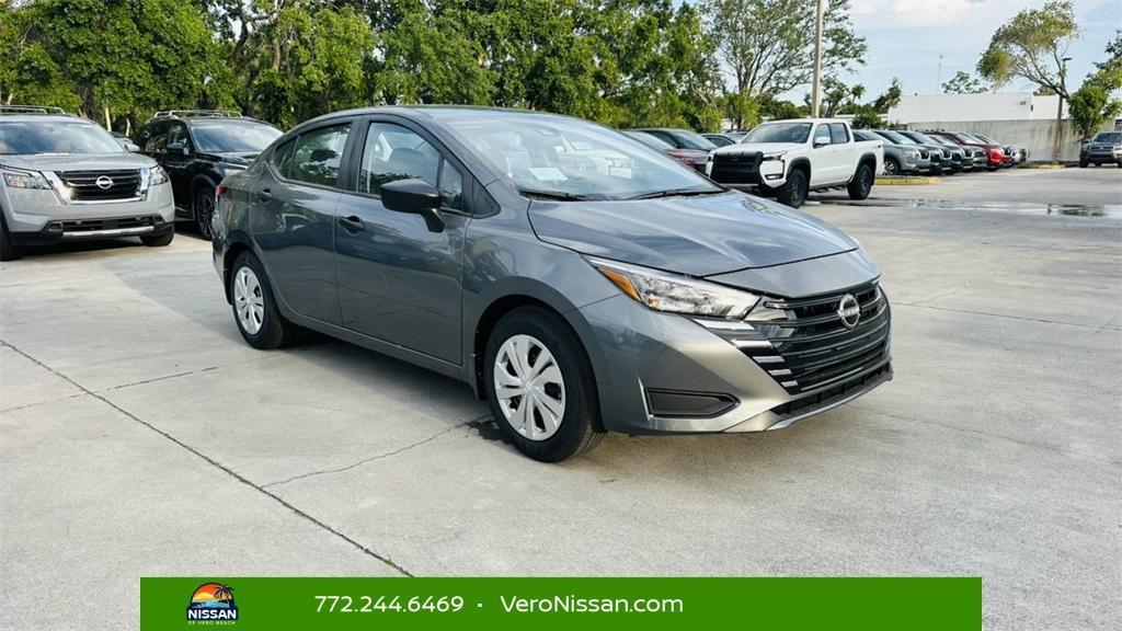 new 2025 Nissan Versa car, priced at $20,201