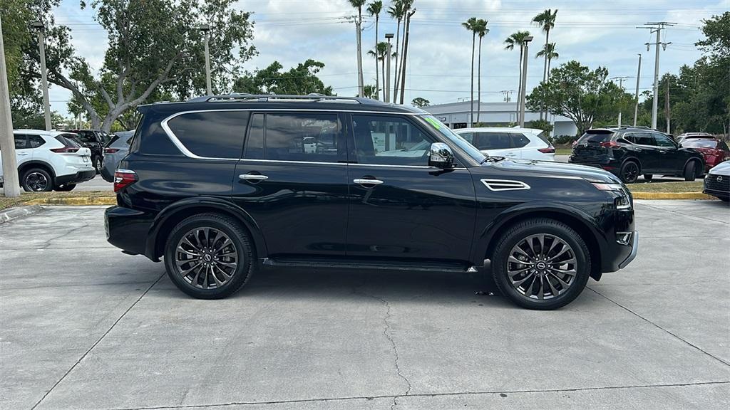 used 2024 Nissan Armada car, priced at $53,500