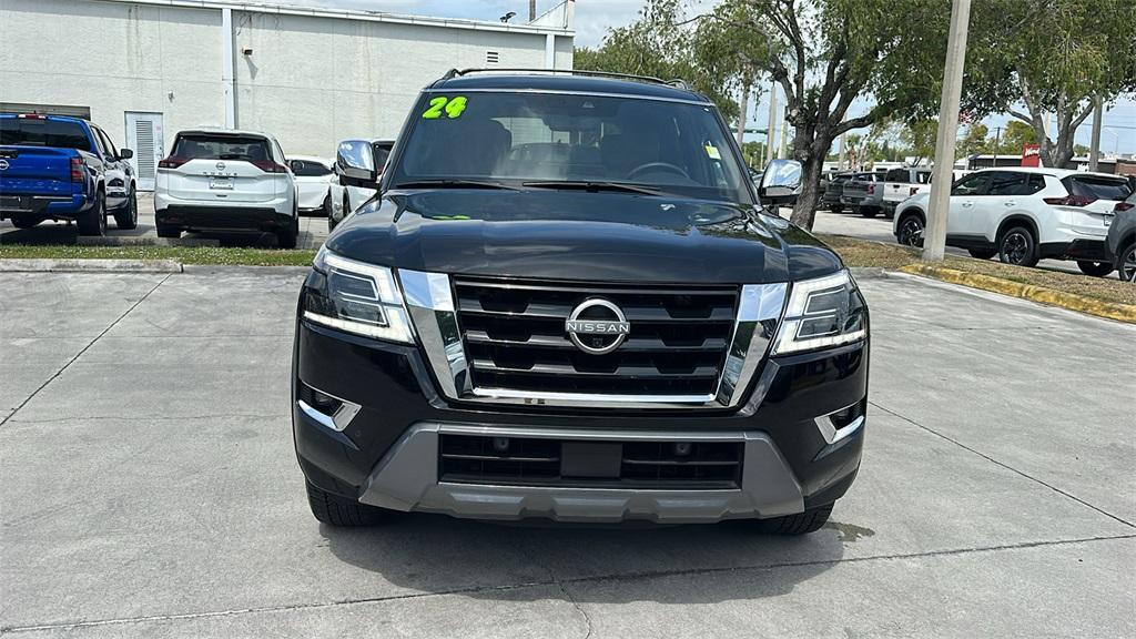 used 2024 Nissan Armada car, priced at $53,500
