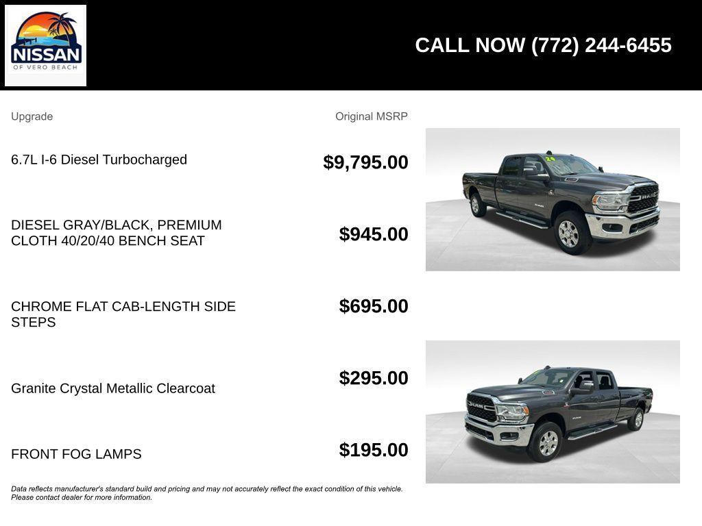 used 2024 Ram 3500 car, priced at $55,000