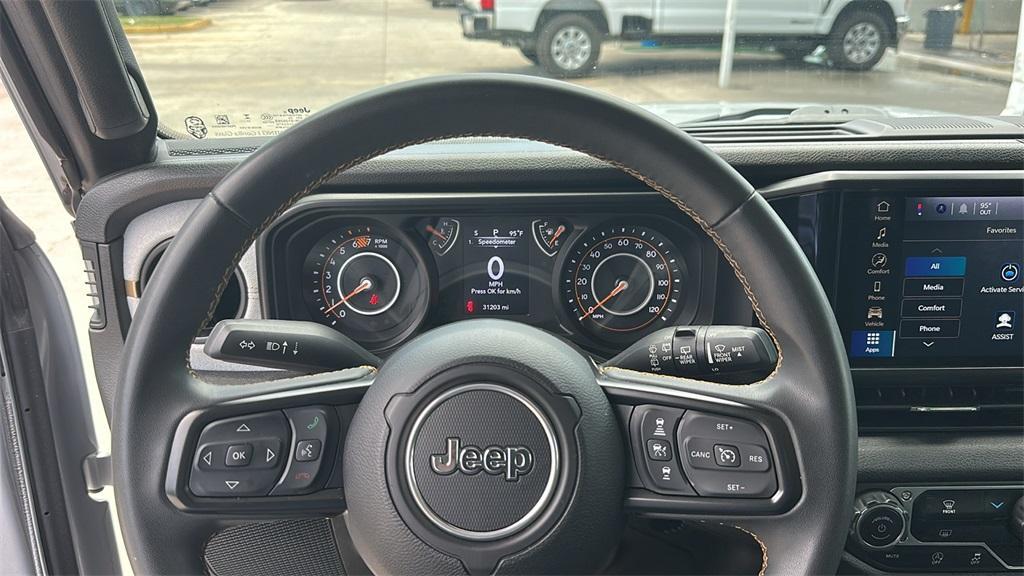 used 2024 Jeep Wrangler car, priced at $30,600