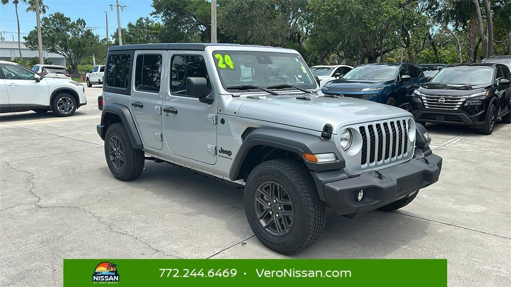 used 2024 Jeep Wrangler car, priced at $34,988