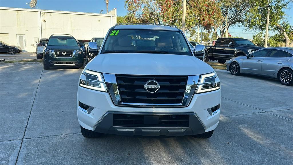 used 2021 Nissan Armada car, priced at $37,888