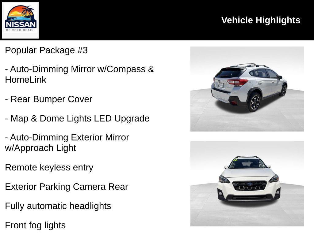 used 2019 Subaru Crosstrek car, priced at $14,400