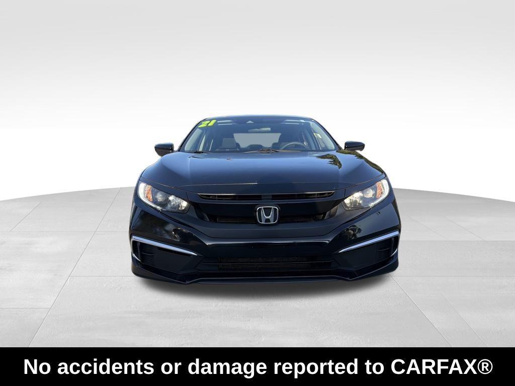 used 2021 Honda Civic car, priced at $16,500