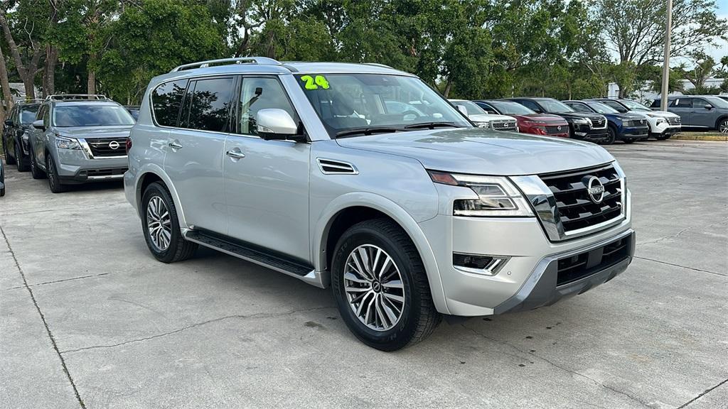 used 2024 Nissan Armada car, priced at $46,676