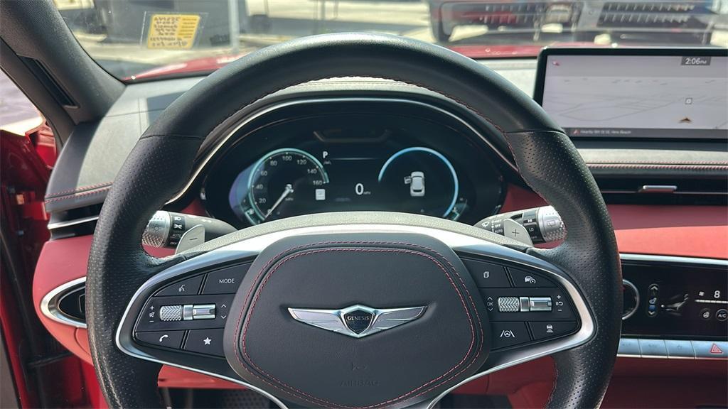 used 2024 Genesis GV70 car, priced at $37,500